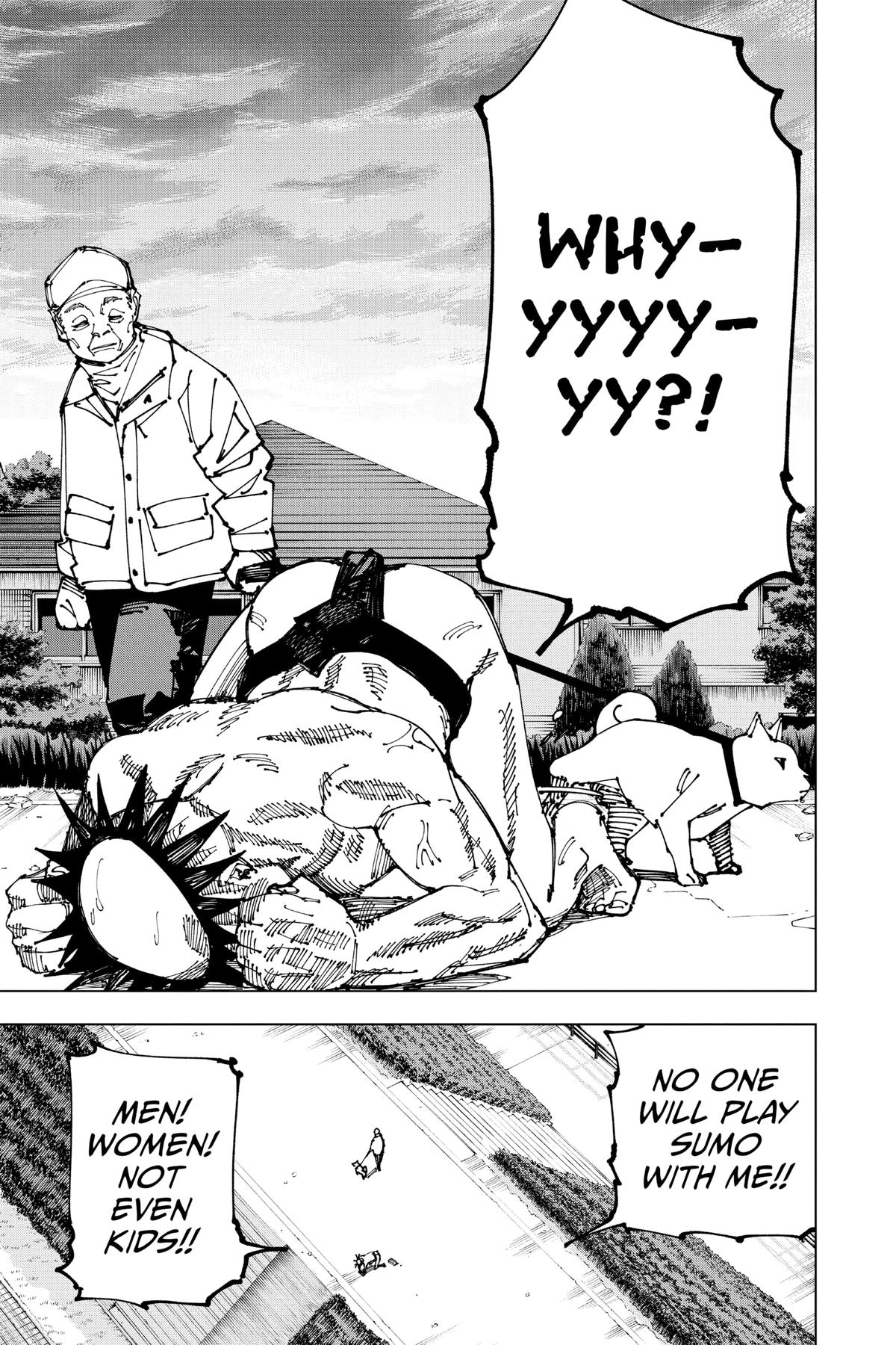 Jujutsu Kaisen Manga Chapter 195 page 5 - Sakurajima Colony, Part 5 scene