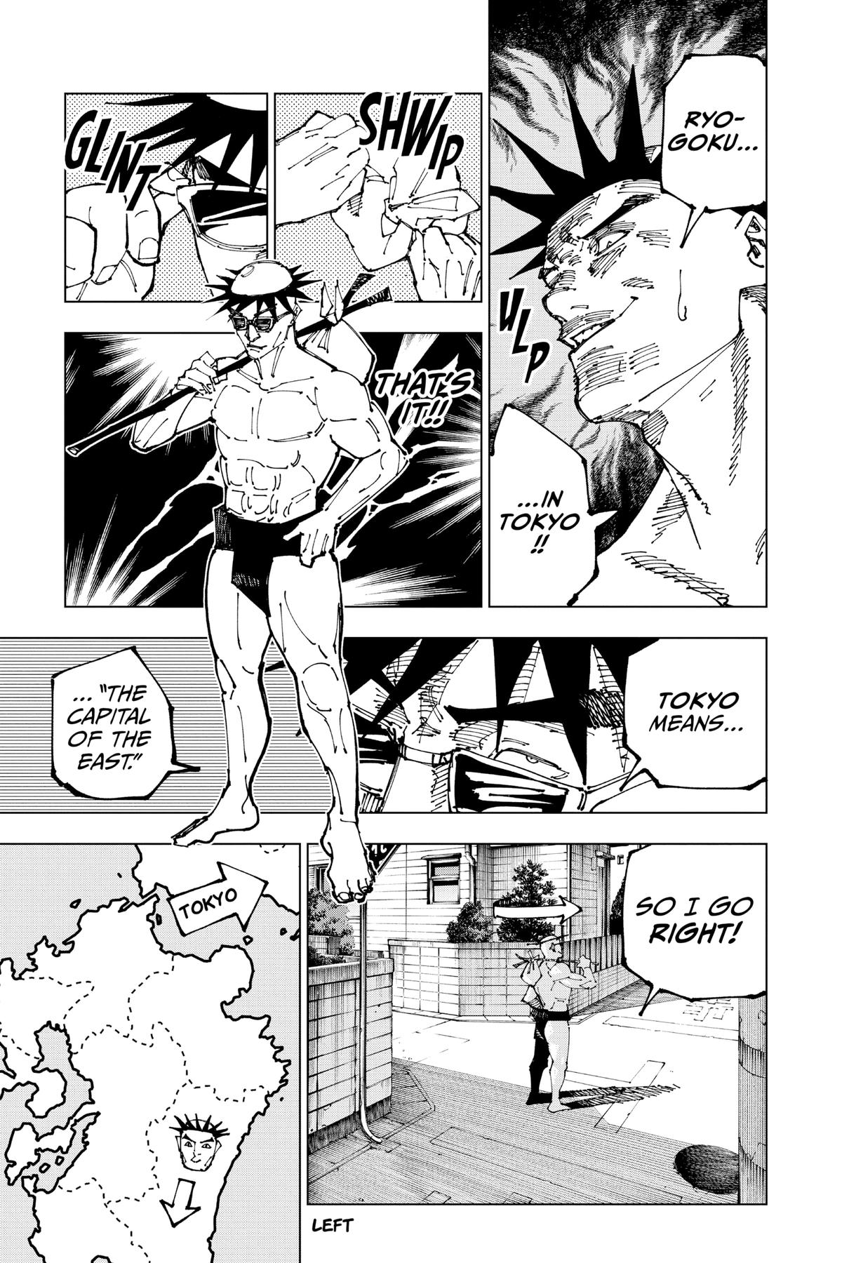 Jujutsu Kaisen Manga Chapter 195 page 7 - Sakurajima Colony, Part 5 scene