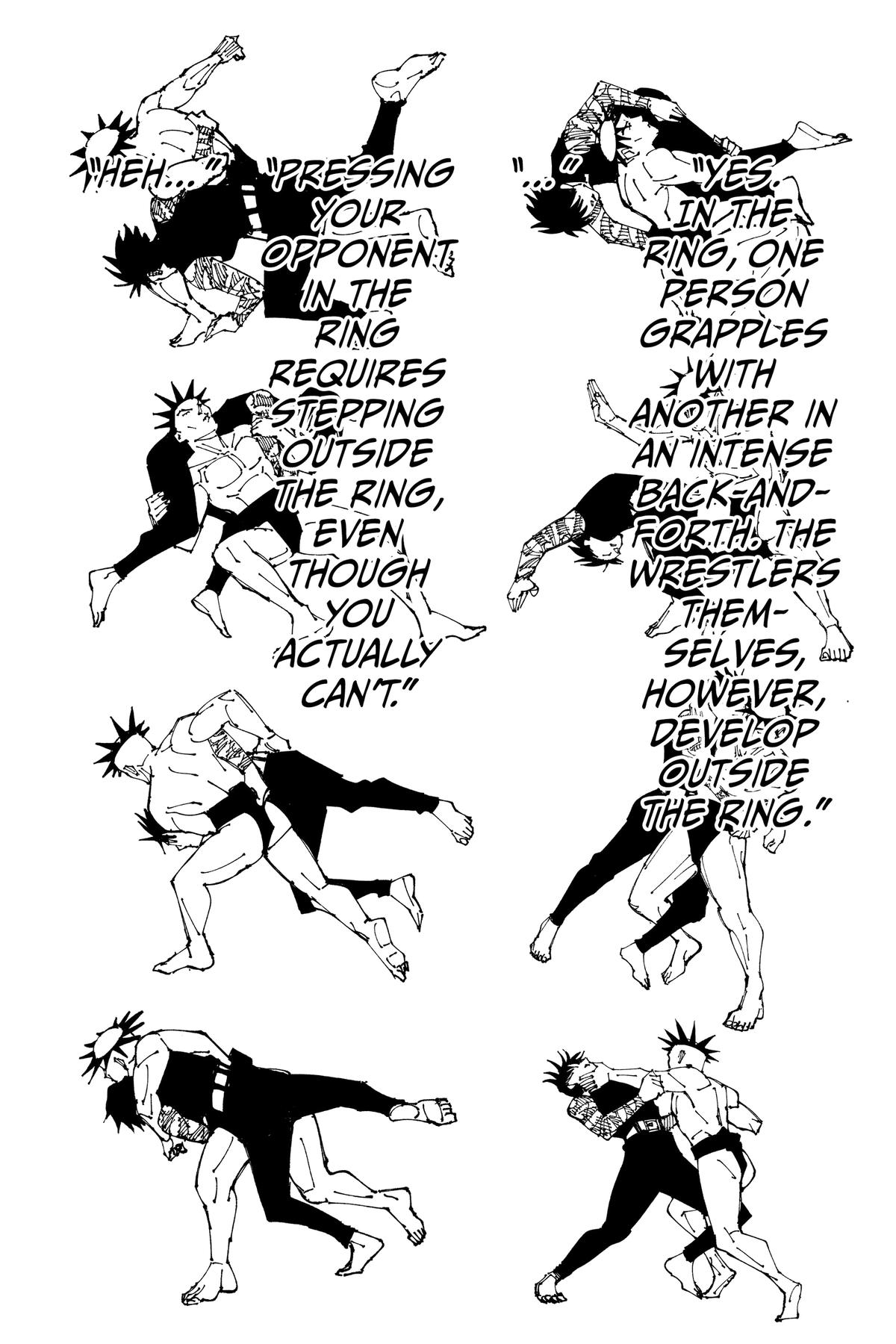 Jujutsu Kaisen Manga Chapter 196 page 13 - Sakurajima Colony, Part 6 scene