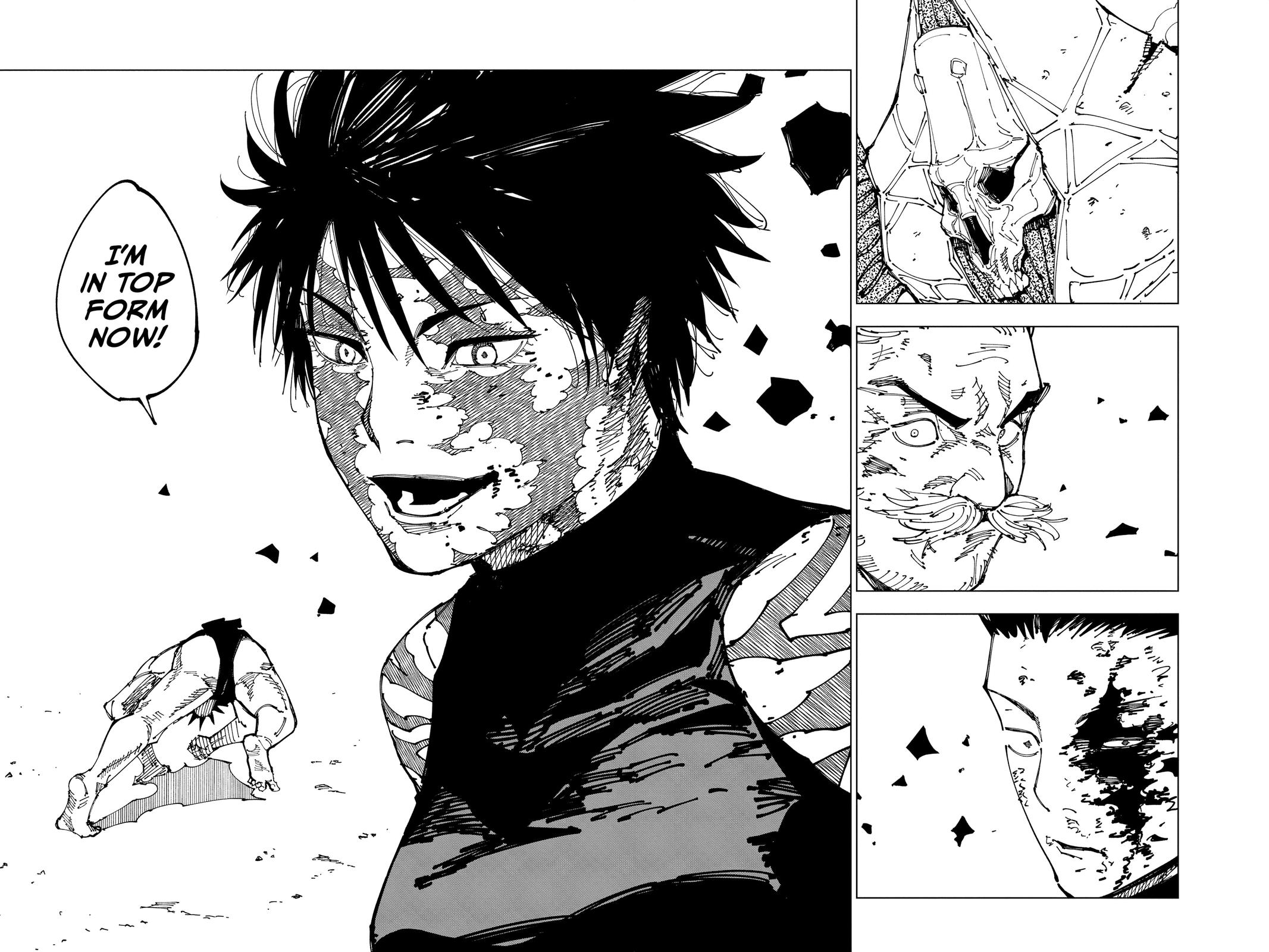 Jujutsu Kaisen Manga Chapter 196 page 17 - Sakurajima Colony, Part 6 scene