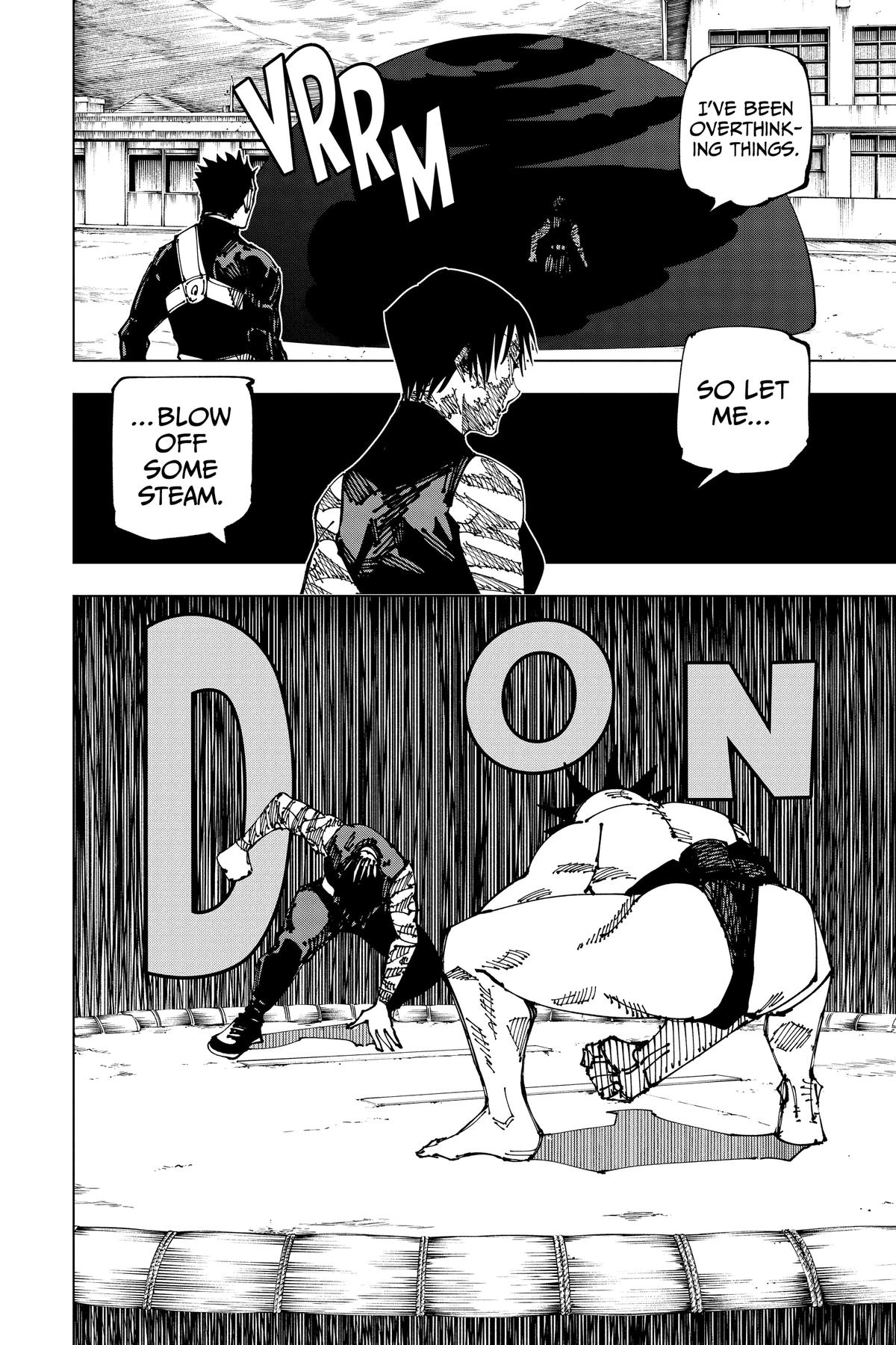 Jujutsu Kaisen Manga Chapter 196 page 4 - Sakurajima Colony, Part 6 scene