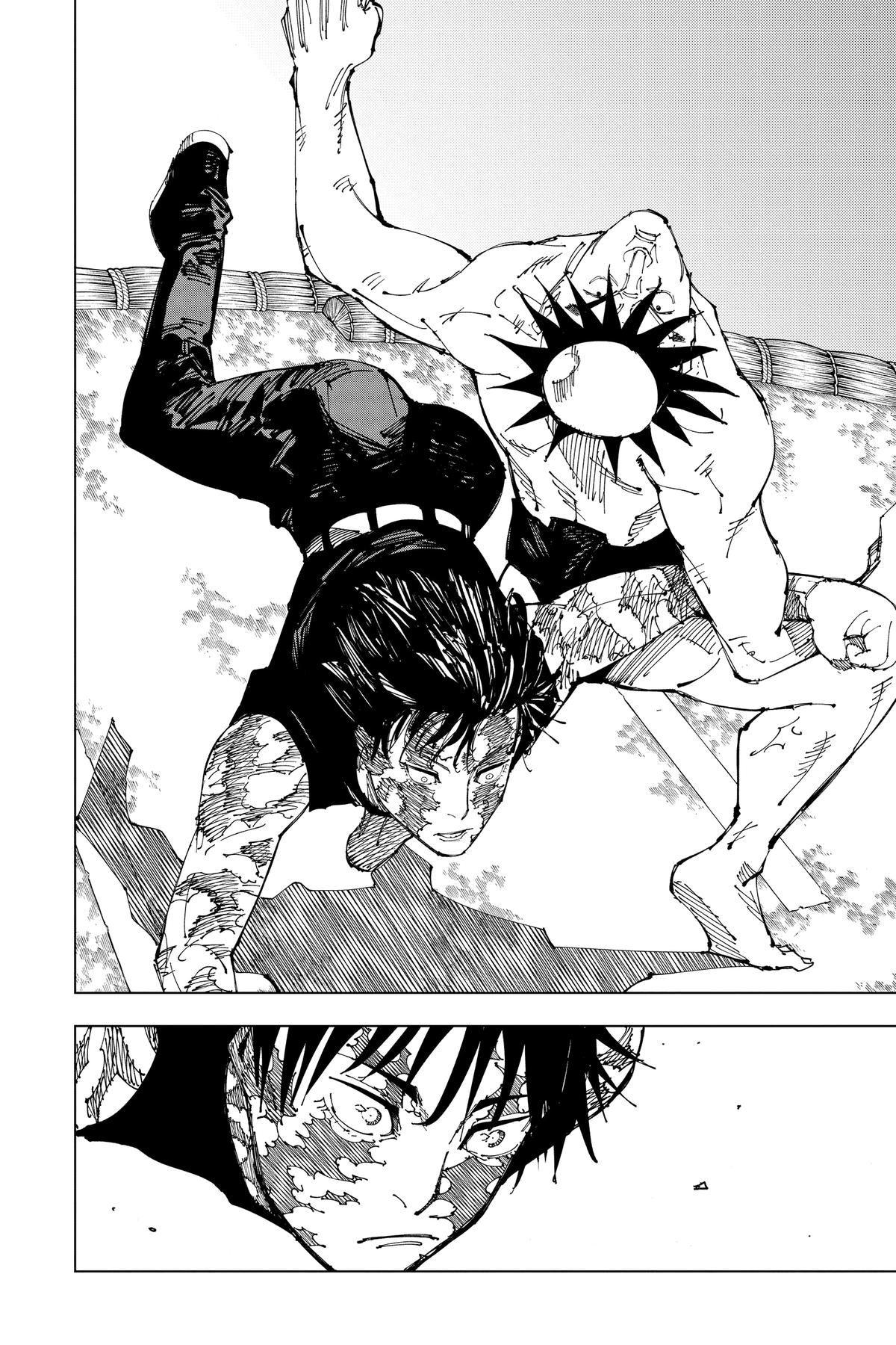 Jujutsu Kaisen Manga Chapter 196 page 8 - Sakurajima Colony, Part 6 scene