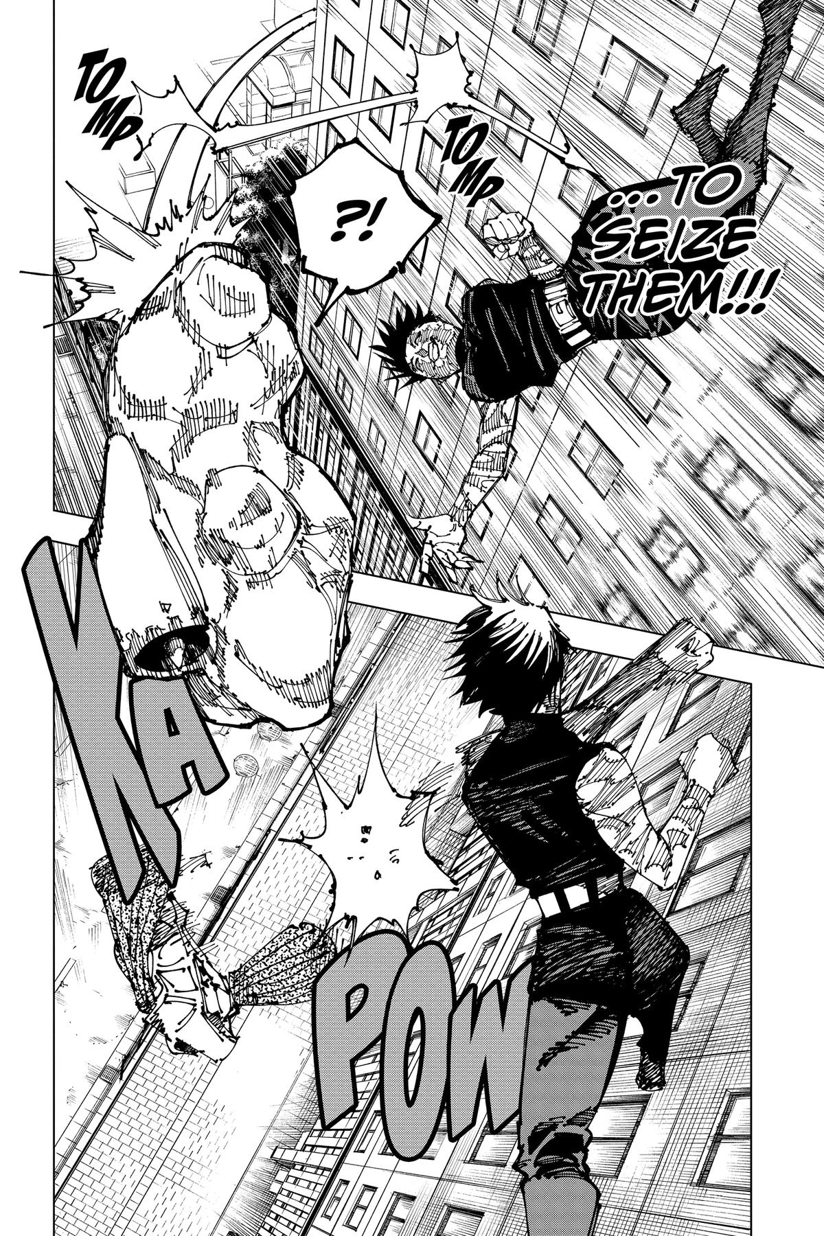 Jujutsu Kaisen Manga Chapter 197 page 12 - Sakurajima Colony, Part 7 scene