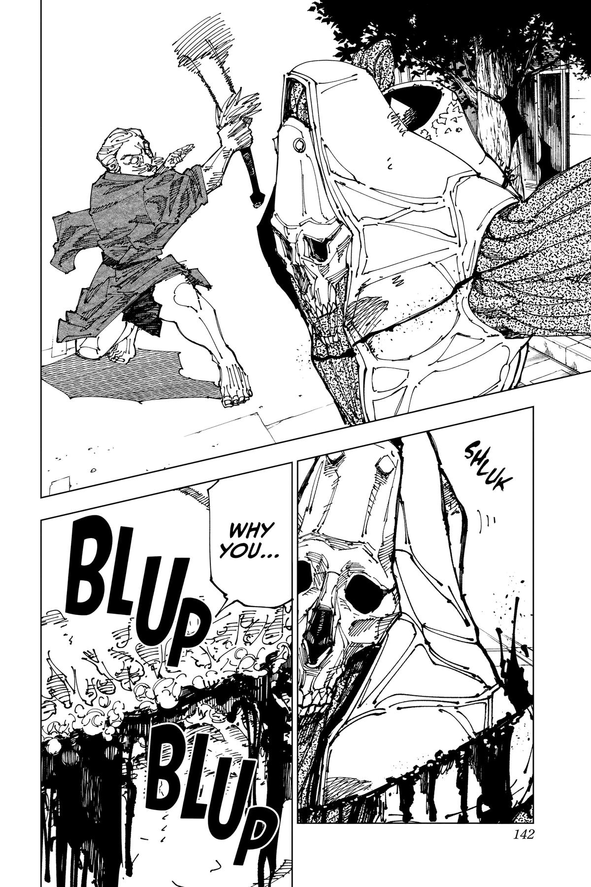 Jujutsu Kaisen Manga Chapter 197 page 14 - Sakurajima Colony, Part 7 scene