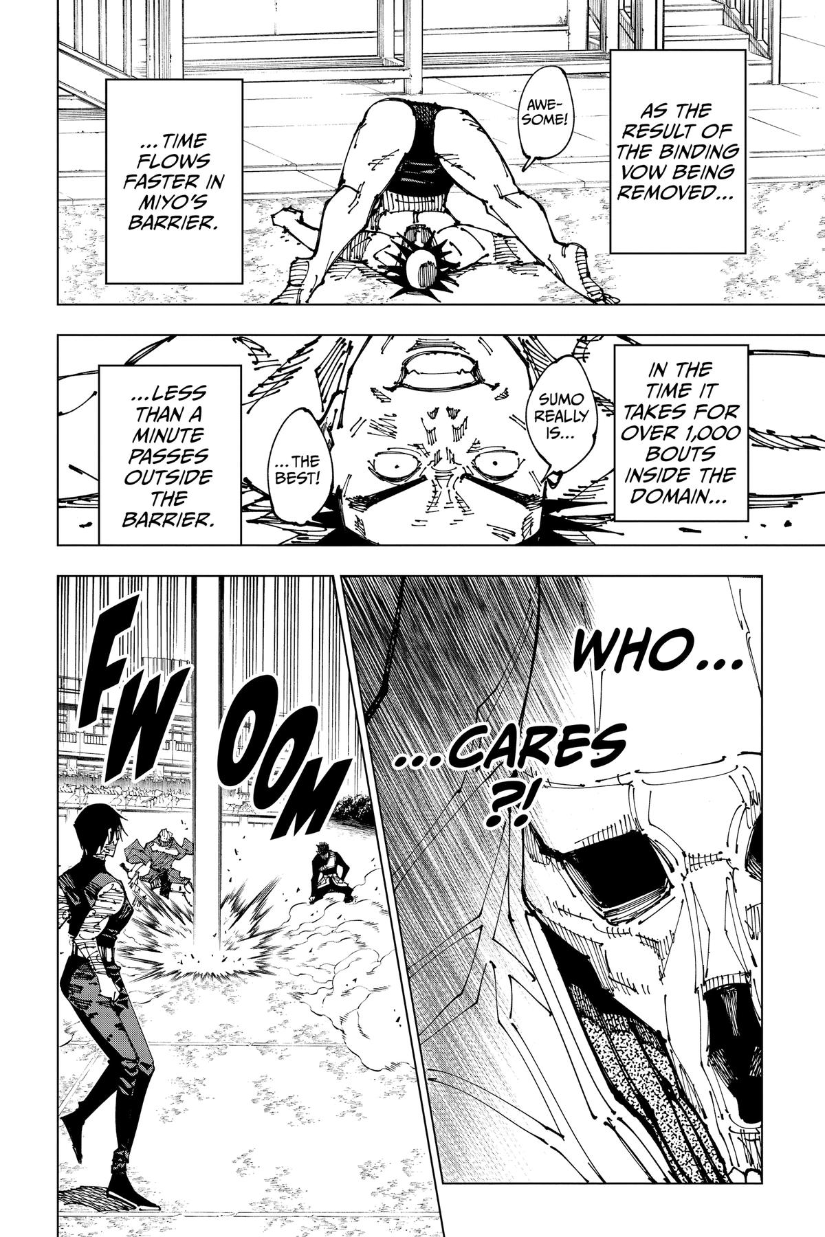 Jujutsu Kaisen Manga Chapter 197 page 2 - Sakurajima Colony, Part 7 scene