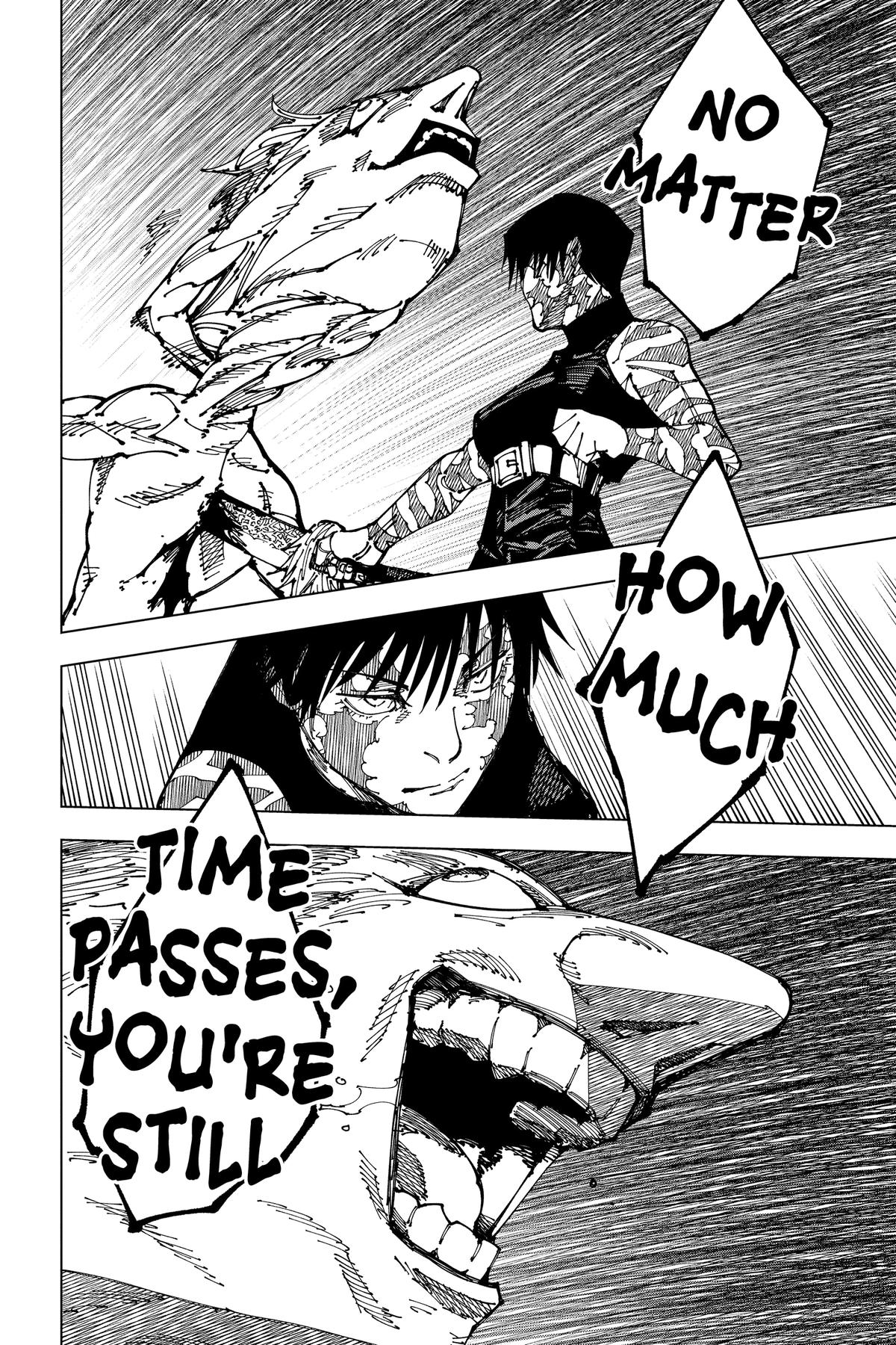 Jujutsu Kaisen Manga Chapter 198 page 13 - Sakurajima Colony, Part 8 scene