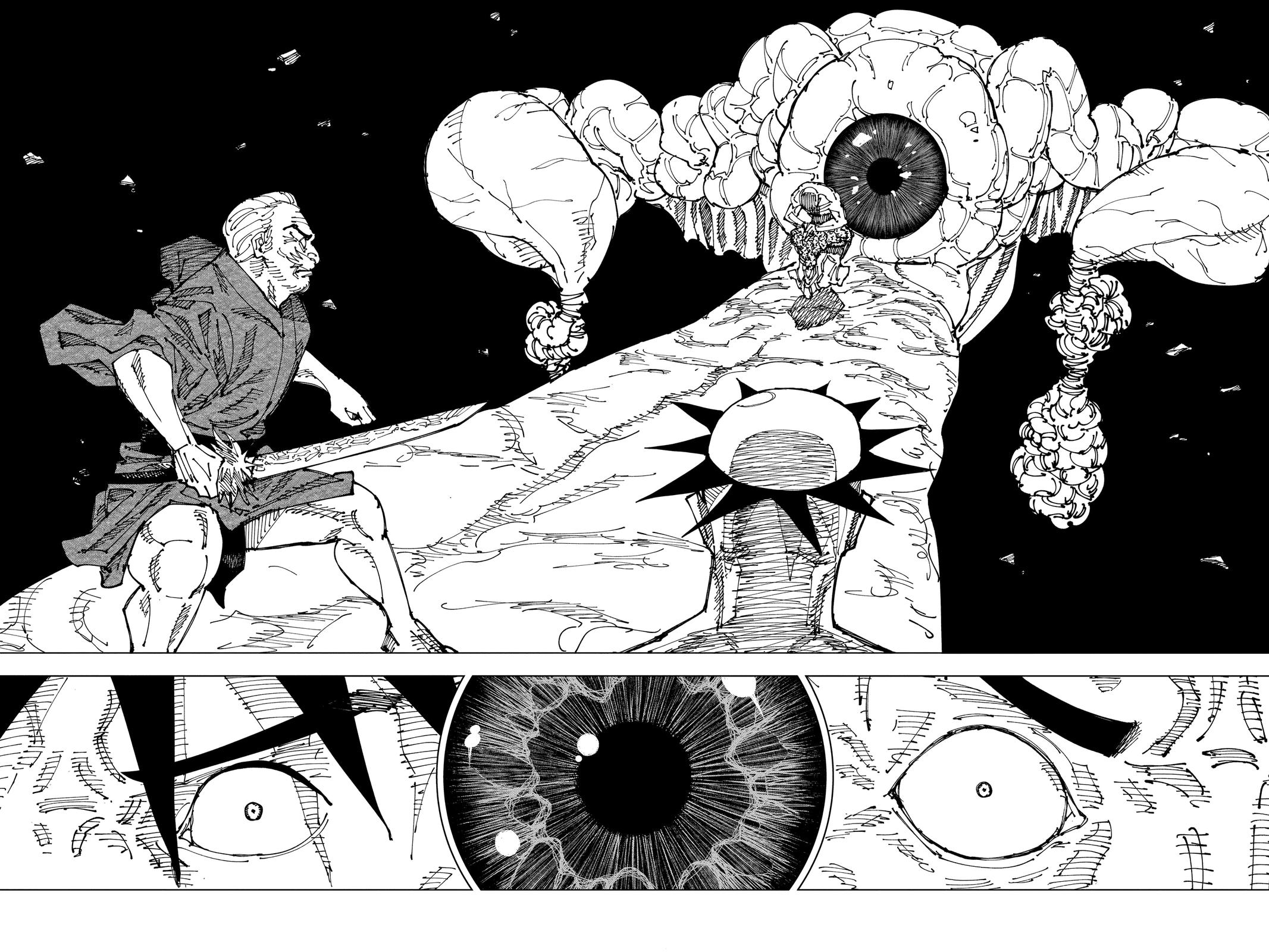 Jujutsu Kaisen Manga Chapter 198 page 2 - Sakurajima Colony, Part 8 scene