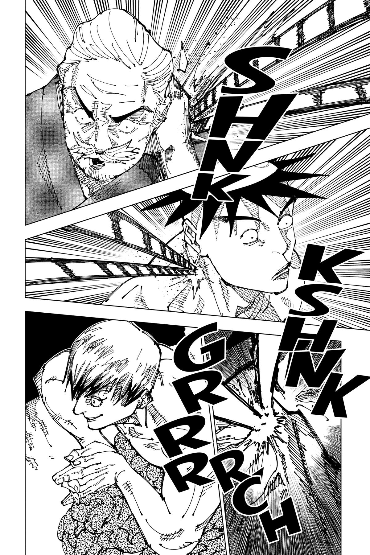 Jujutsu Kaisen Manga Chapter 198 page 3 - Sakurajima Colony, Part 8 scene