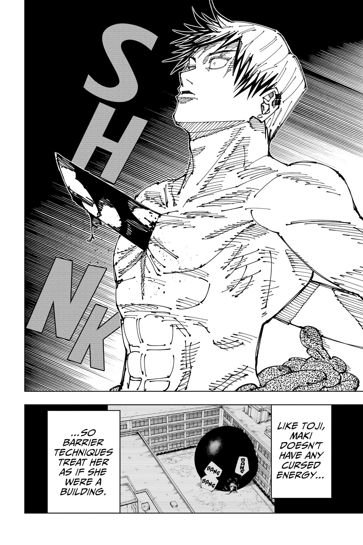 Jujutsu Kaisen Manga Chapter 198 page 9 - Sakurajima Colony, Part 8 scene