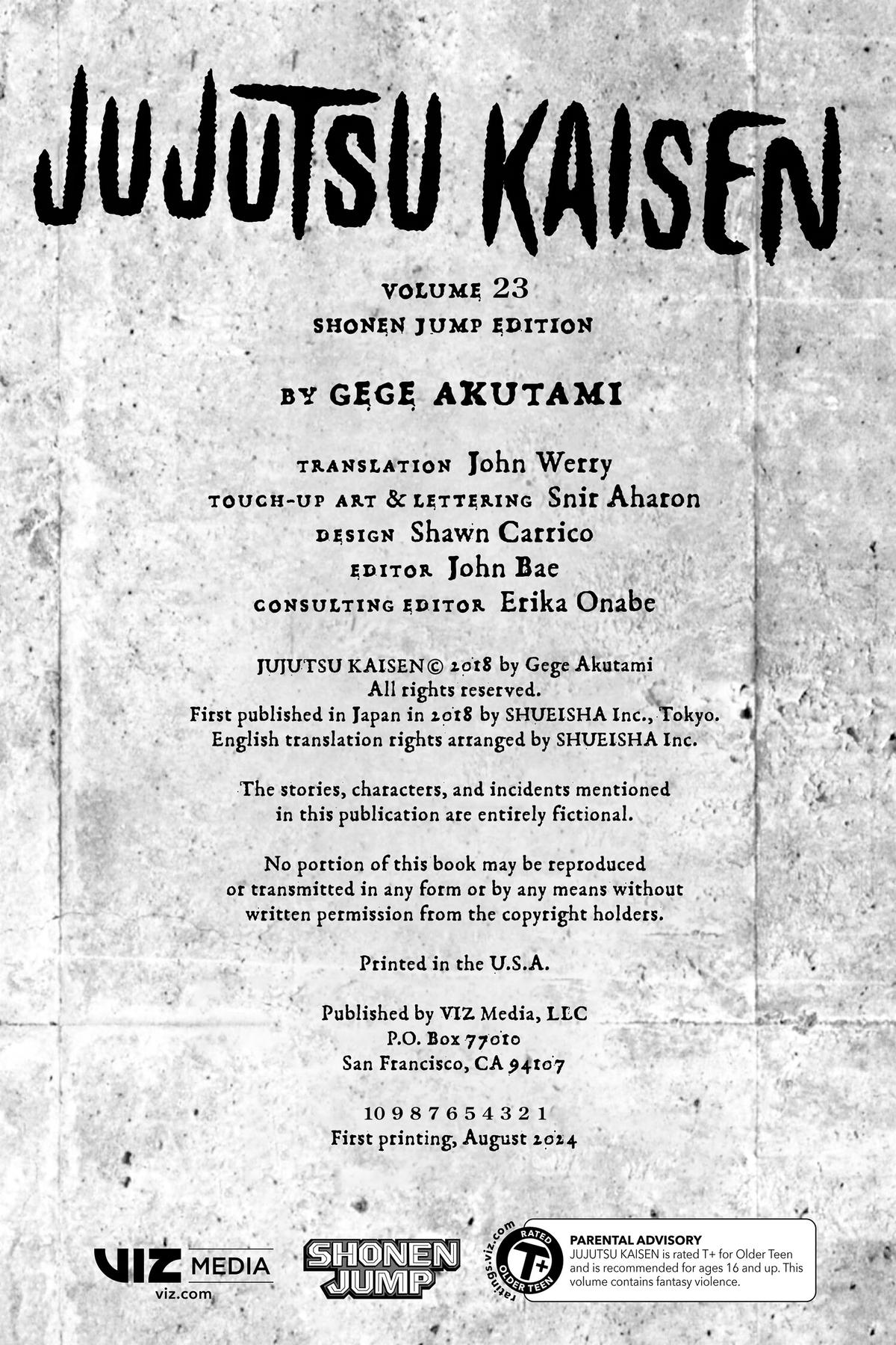 Jujutsu Kaisen Manga Chapter 200 page 3 - Direct Talks, Part 1 scene