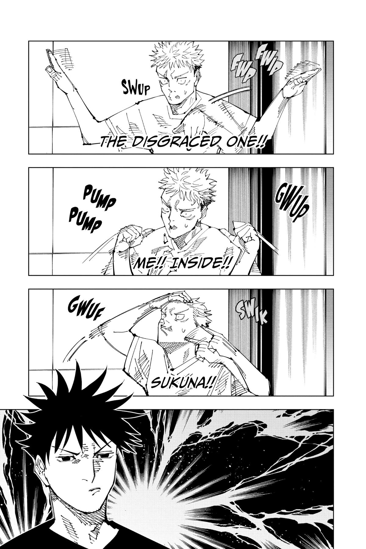 Jujutsu Kaisen Manga Chapter 200 page 9 - Direct Talks, Part 1 scene