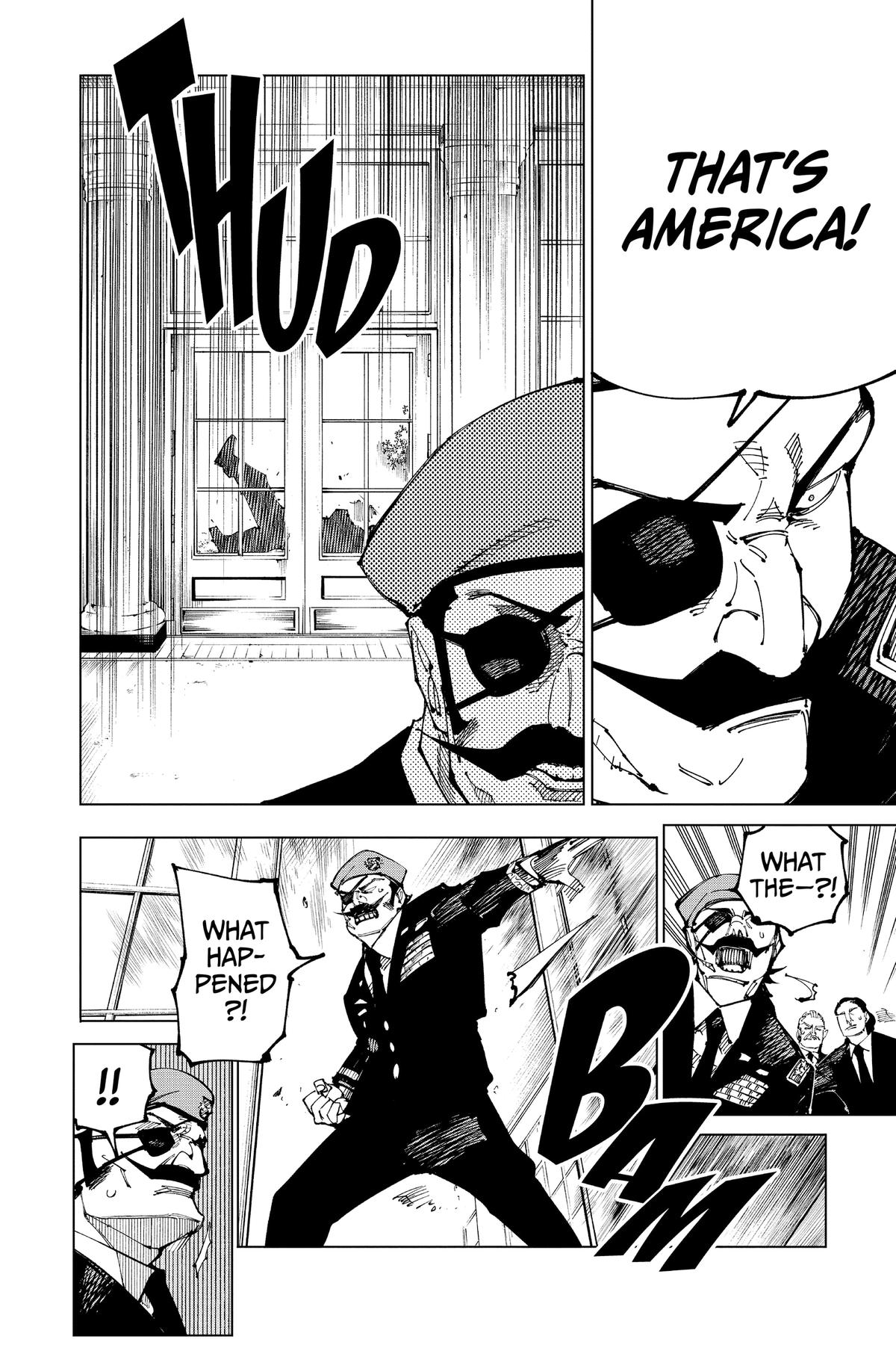 Jujutsu Kaisen Manga Chapter 201 page 14 - Direct Talks, Part 2 scene