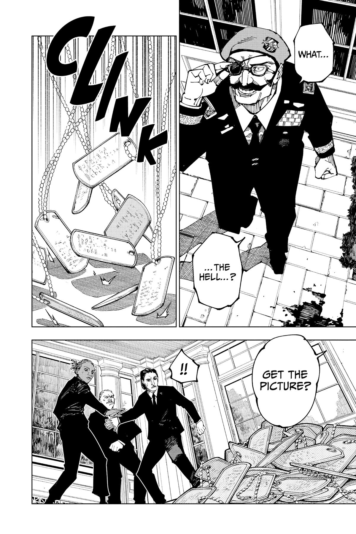 Jujutsu Kaisen Manga Chapter 201 page 17 - Direct Talks, Part 2 scene