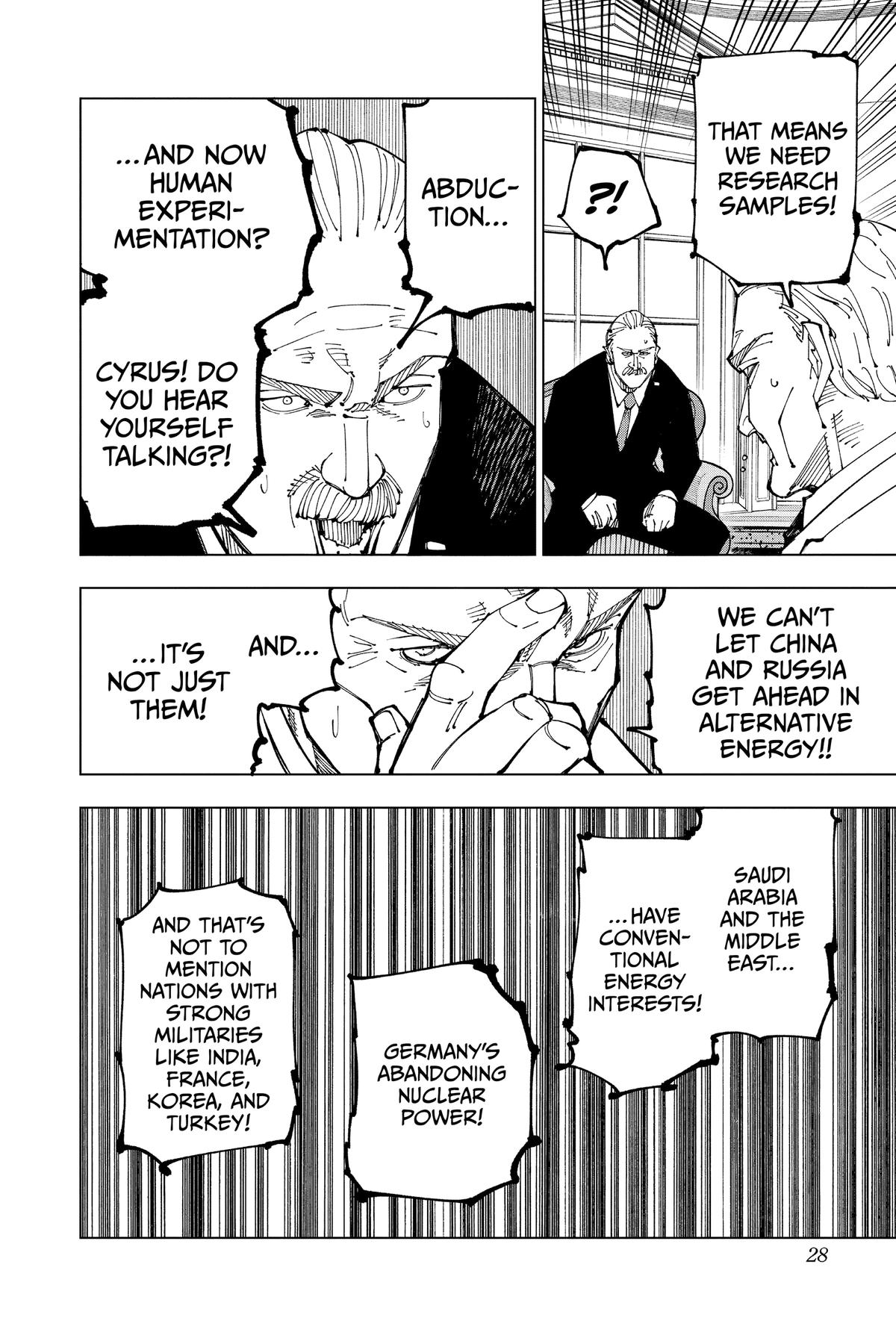 Jujutsu Kaisen Manga Chapter 201 page 2 - Direct Talks, Part 2 scene