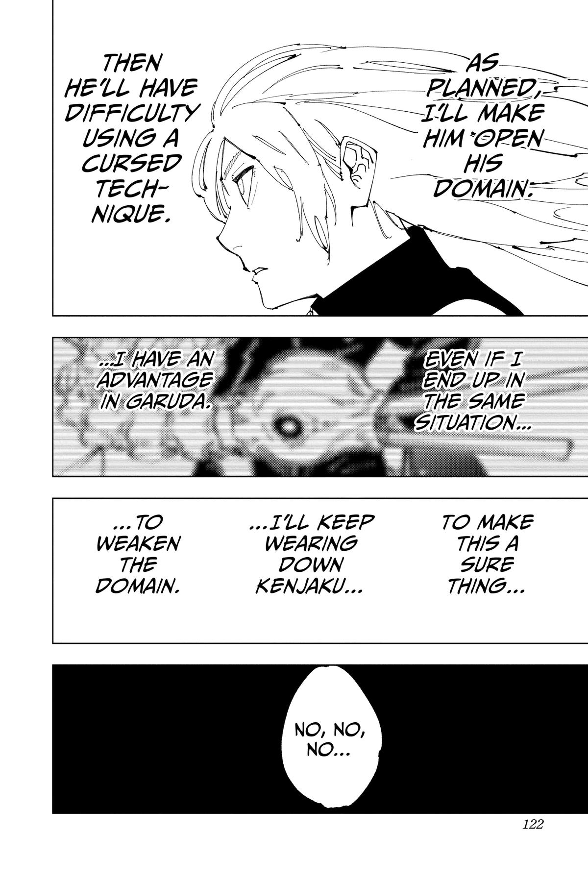 Jujutsu Kaisen Manga Chapter 205 page 14 - Stars and Oil scene