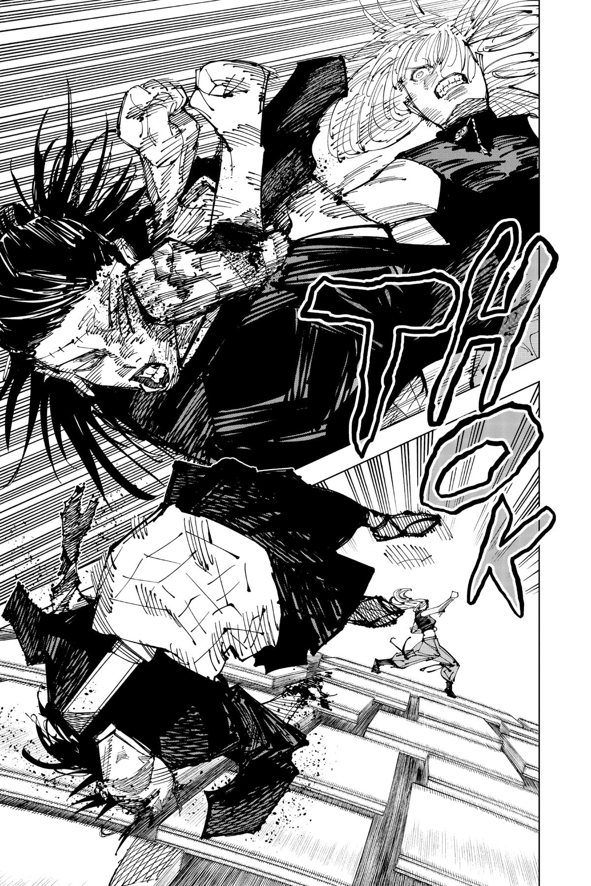 Jujutsu Kaisen Manga Chapter 205 page 7 - Stars and Oil scene