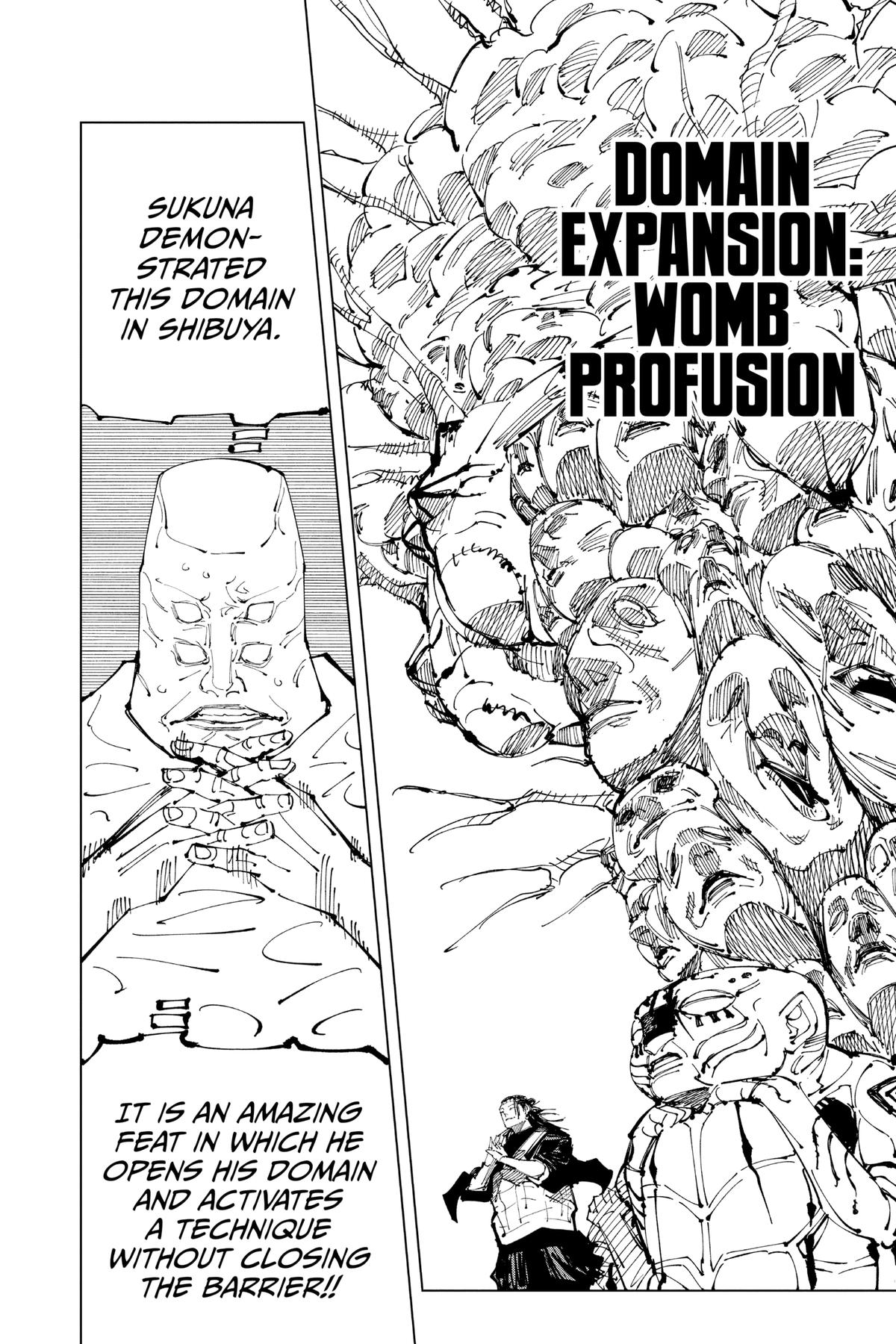 Jujutsu Kaisen Manga Chapter 206 page 6 - Stars and Oil, Part 2 scene