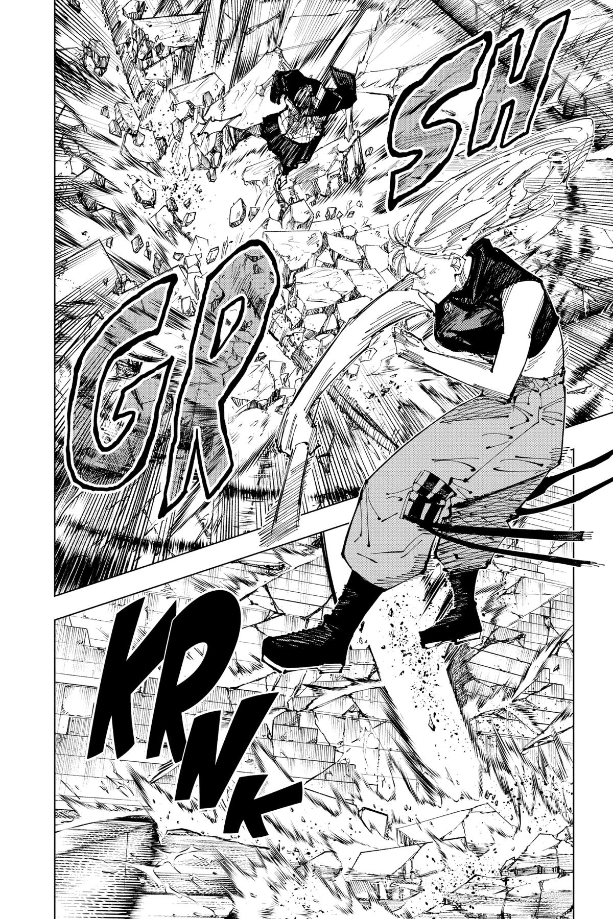 Jujutsu Kaisen Manga Chapter 207 page 10 - Stars and Oil, Part 3 scene