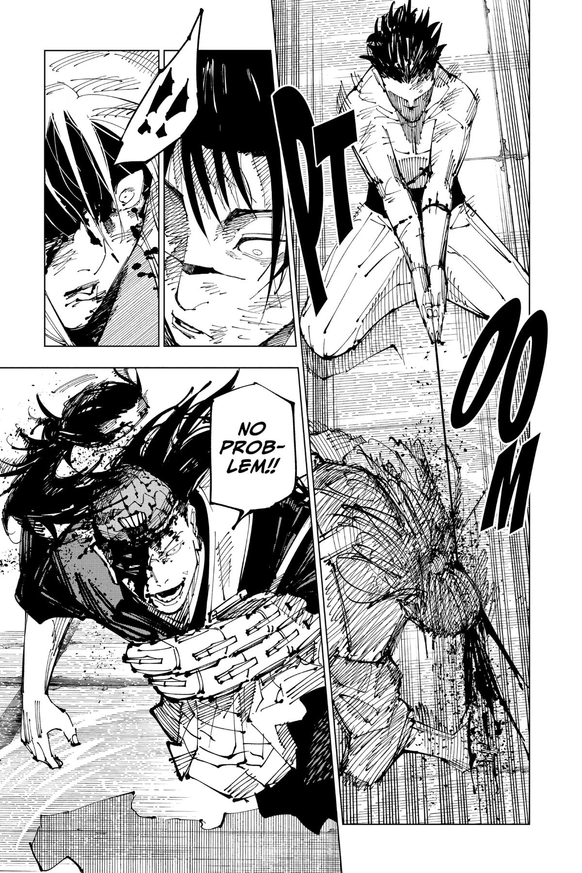 Jujutsu Kaisen Manga Chapter 207 page 5 - Stars and Oil, Part 3 scene