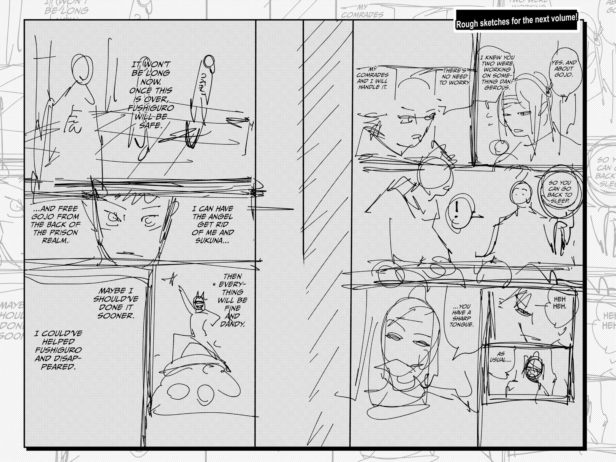 Jujutsu Kaisen Manga Chapter 208 page 21 - Stars and Oil, Part 4 scene