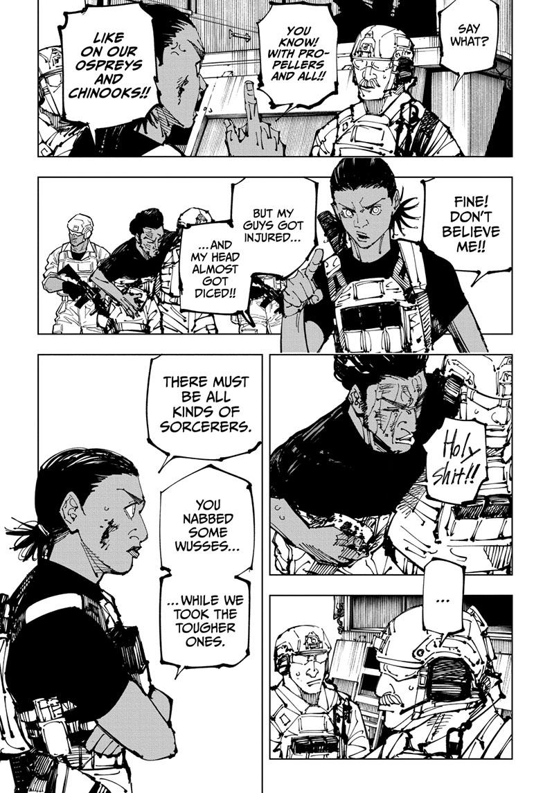 Jujutsu Kaisen Manga Chapter 209 page 10 - Offering to the Unknown scene