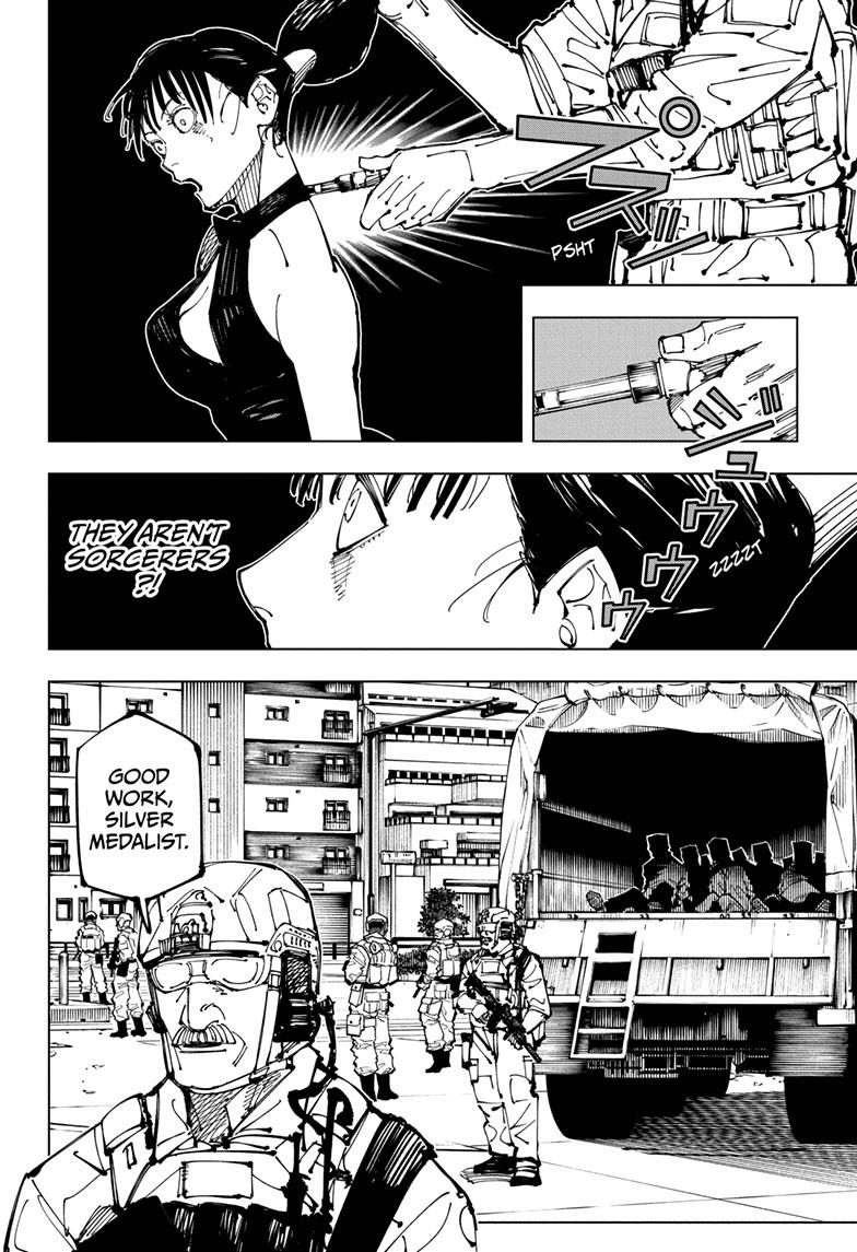 Jujutsu Kaisen Manga Chapter 209 page 7 - Offering to the Unknown scene