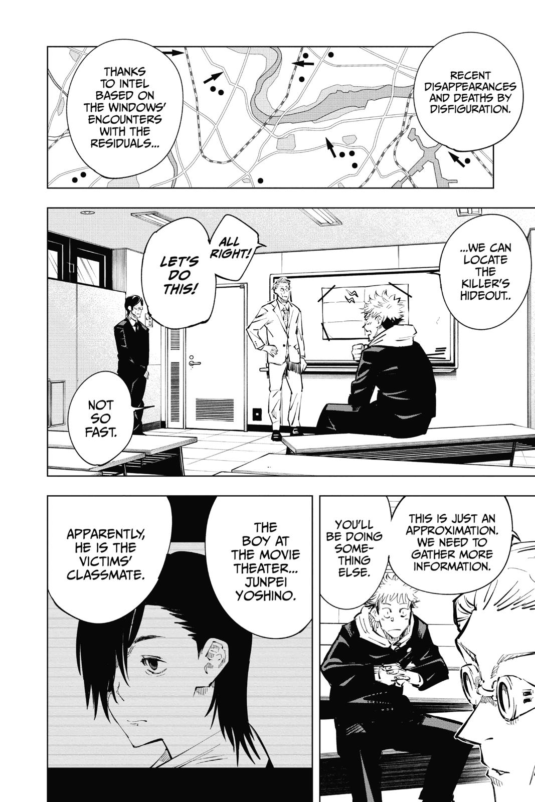 Jujutsu Kaisen Manga Chapter 21 page 10 - Young Fish and Reverse Punishment, Part 3 scene