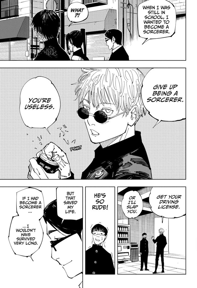 Jujutsu Kaisen Manga Chapter 211 page 16 - The Ripening scene