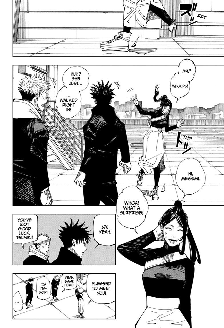 Jujutsu Kaisen Manga Chapter 211 page 17 - The Ripening scene