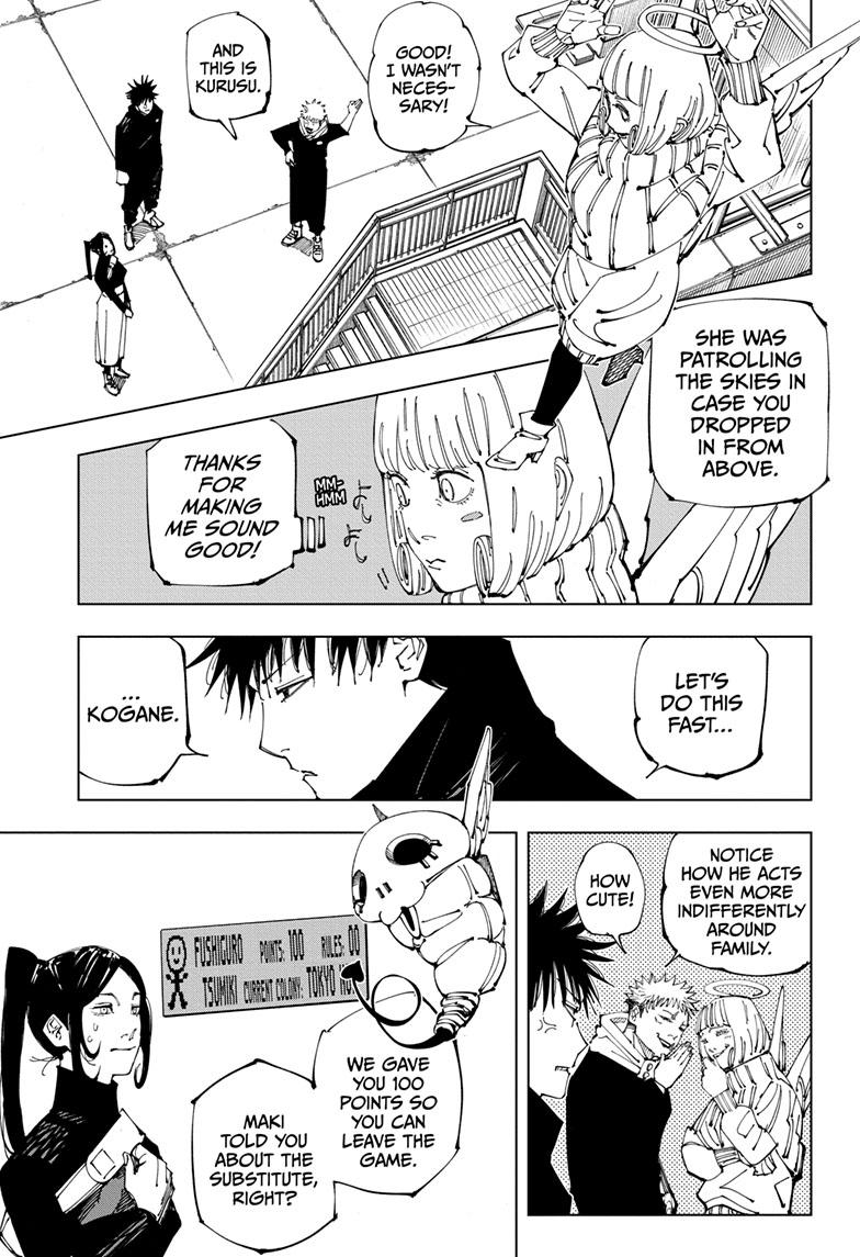 Jujutsu Kaisen Manga Chapter 211 page 18 - The Ripening scene