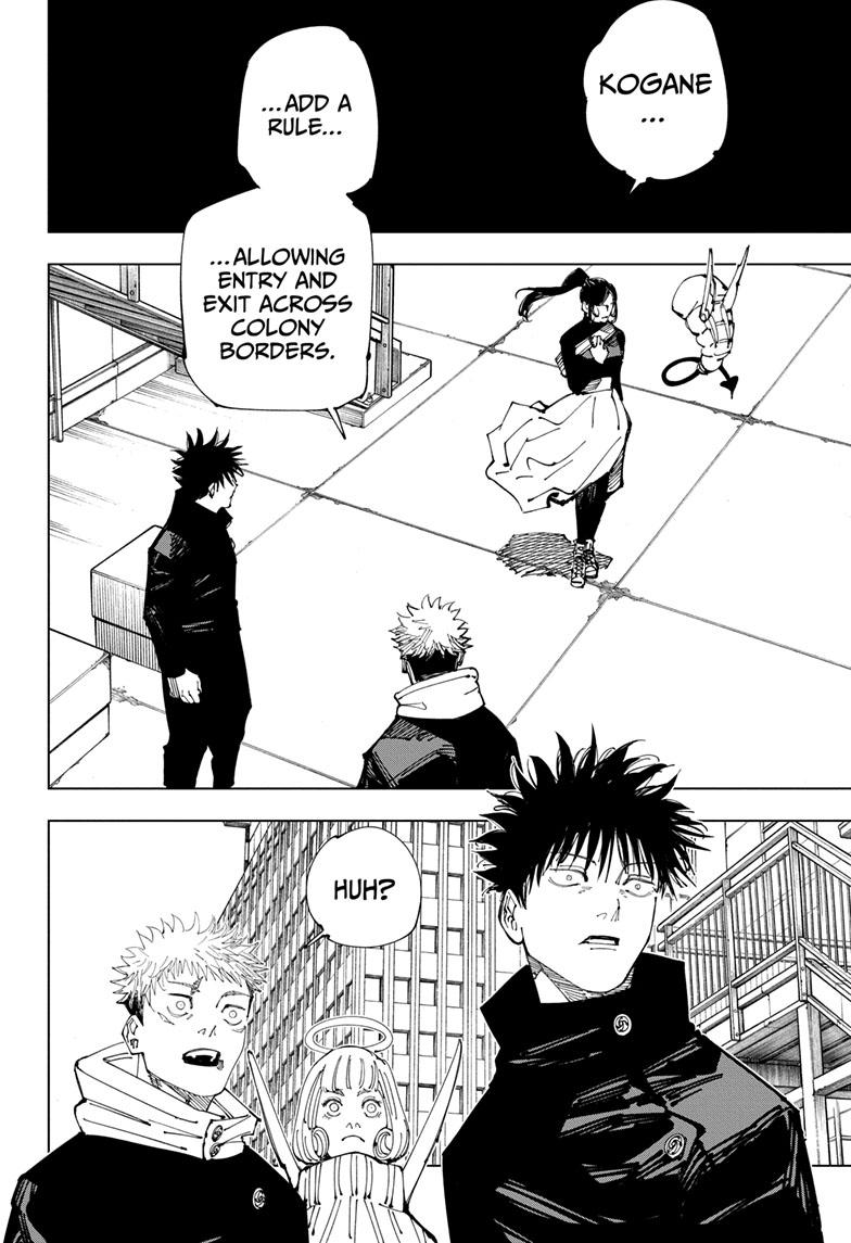 Jujutsu Kaisen Manga Chapter 211 page 19 - The Ripening scene