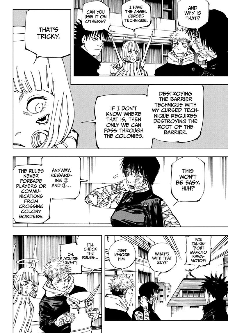 Jujutsu Kaisen Manga Chapter 211 page 9 - The Ripening scene