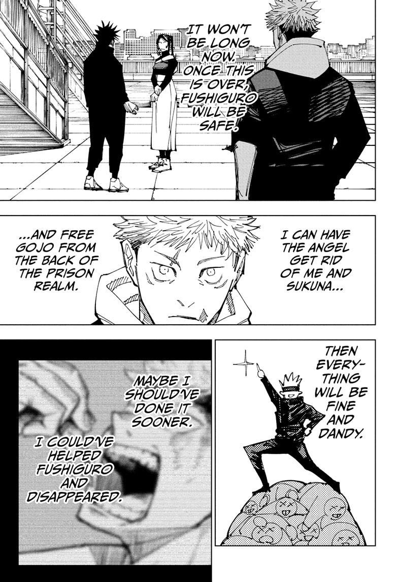 Jujutsu Kaisen Manga Chapter 212 page 4 - The Ripening, Part 2 scene