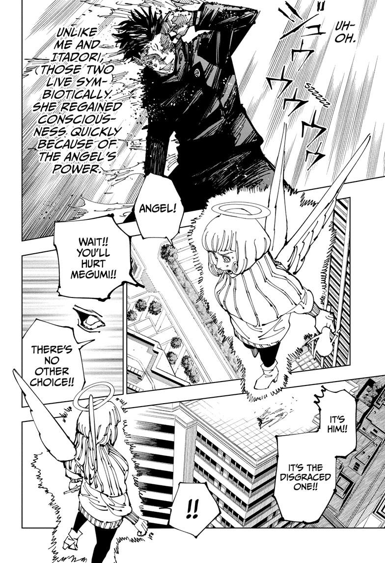 Jujutsu Kaisen Manga Chapter 213 page 10 - Fearsome Womb, Part 5 scene