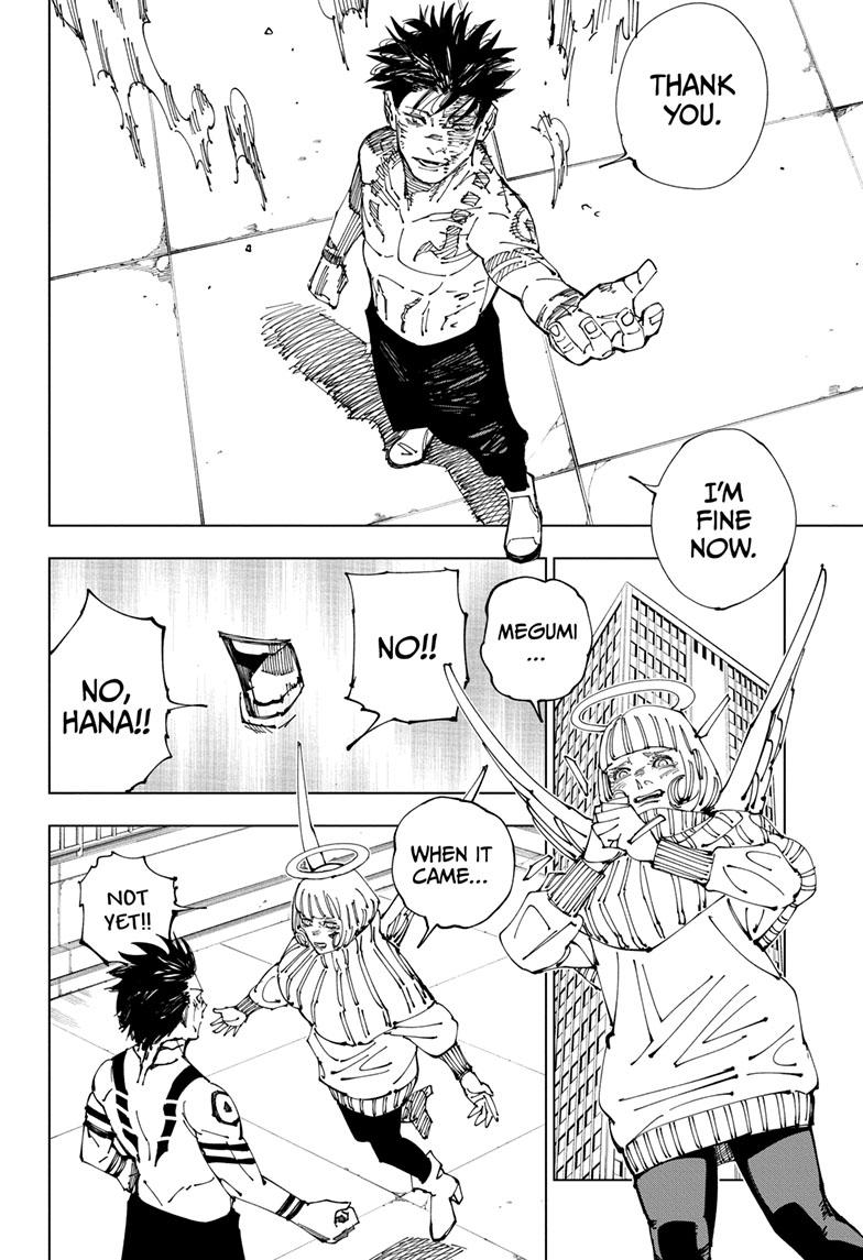 Jujutsu Kaisen Manga Chapter 213 page 15 - Fearsome Womb, Part 5 scene