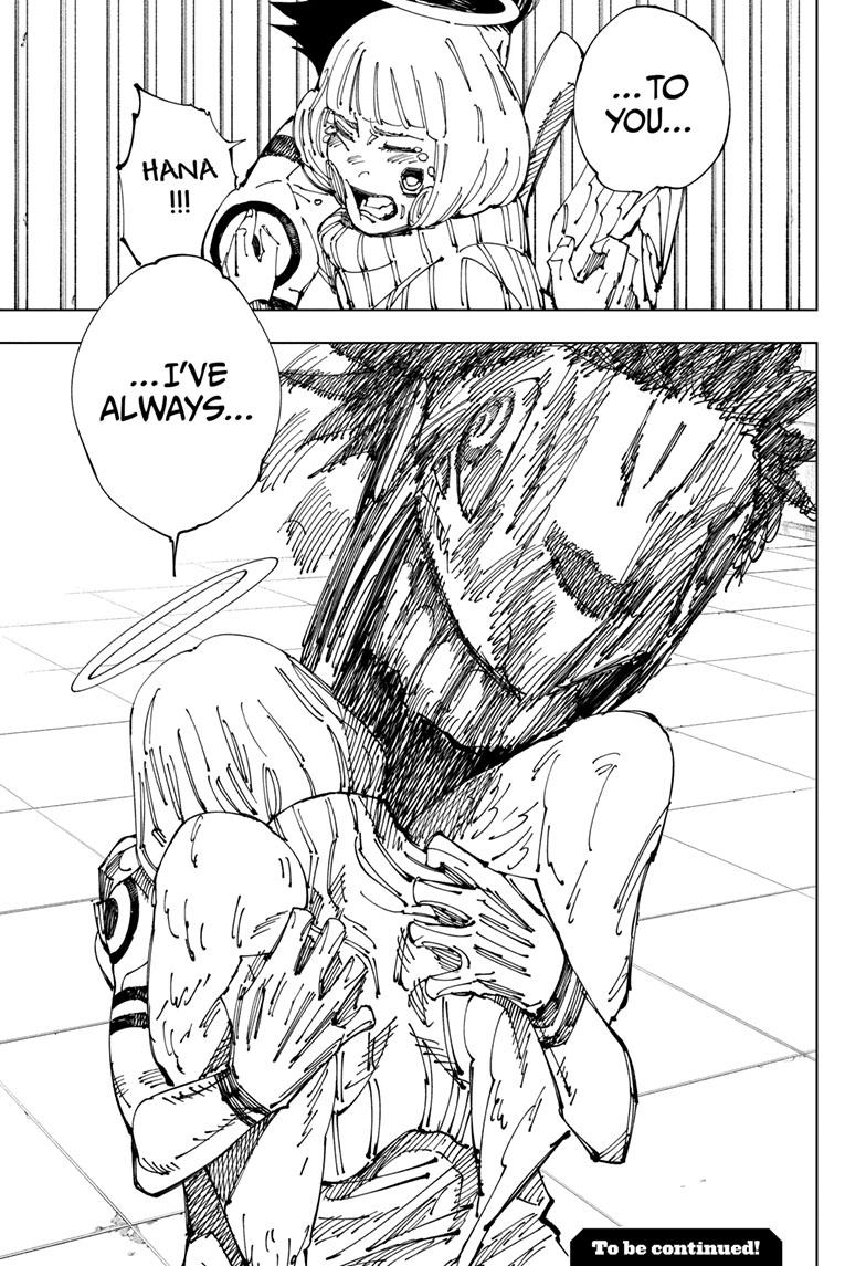 Jujutsu Kaisen Manga Chapter 213 page 16 - Fearsome Womb, Part 5 scene