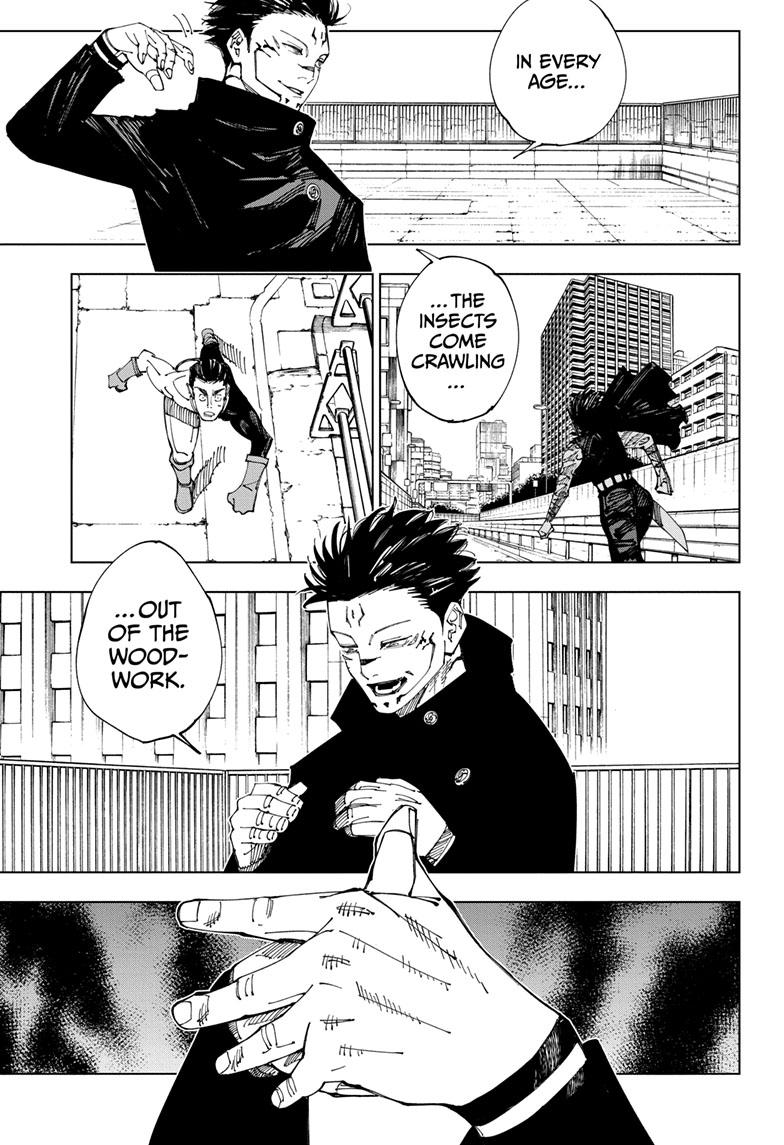 Jujutsu Kaisen Manga Chapter 213 page 7 - Fearsome Womb, Part 5 scene