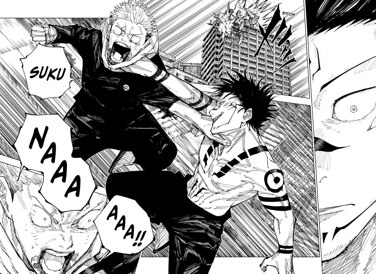 Jujutsu Kaisen Manga Chapter 214 page 7 - Fearsome Womb, Part 6 scene