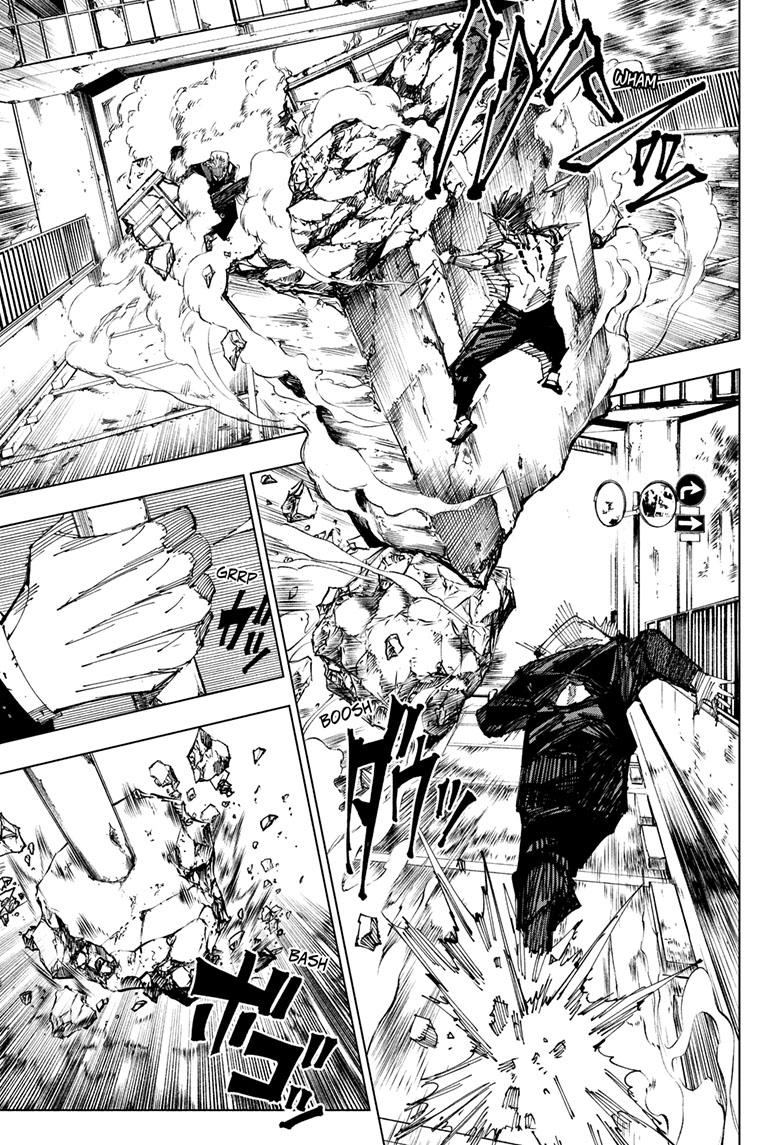 Jujutsu Kaisen Manga Chapter 214 page 9 - Fearsome Womb, Part 6 scene