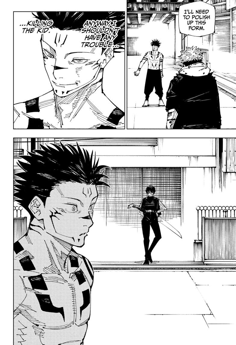 Jujutsu Kaisen Manga Chapter 215 page 4 - Fearsome Womb, Part 7 scene