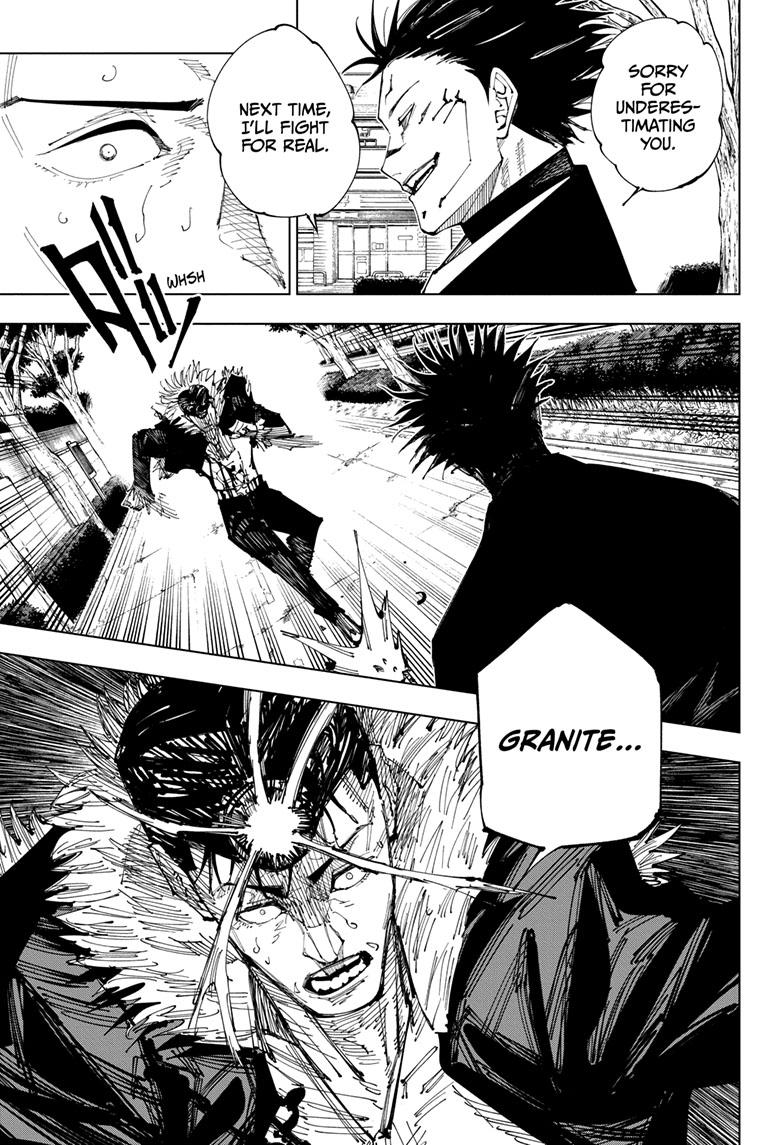 Jujutsu Kaisen Manga Chapter 216 page 17 - Bath scene