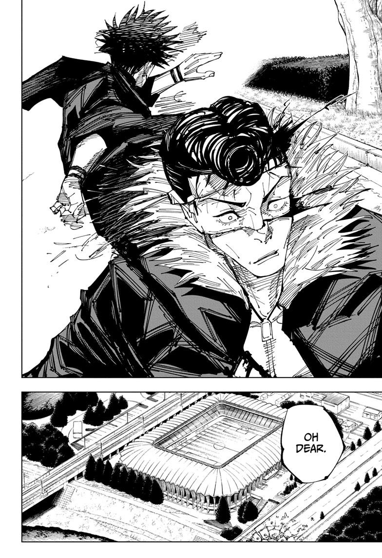 Jujutsu Kaisen Manga Chapter 216 page 18 - Bath scene