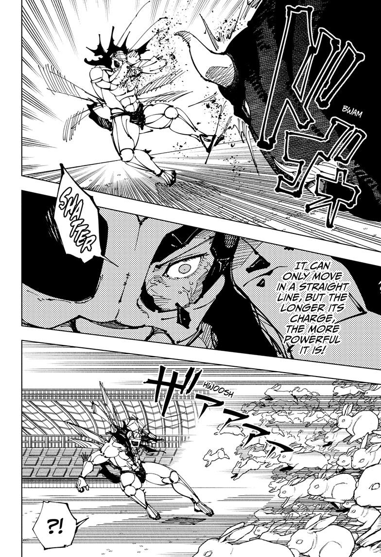 Jujutsu Kaisen Manga Chapter 218 page 15 - Bath, Part 3 scene