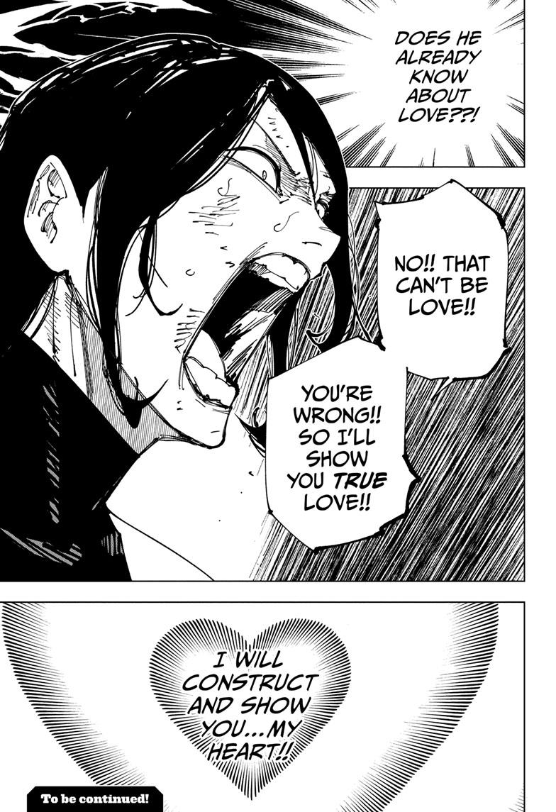 Jujutsu Kaisen Manga Chapter 218 page 20 - Bath, Part 3 scene