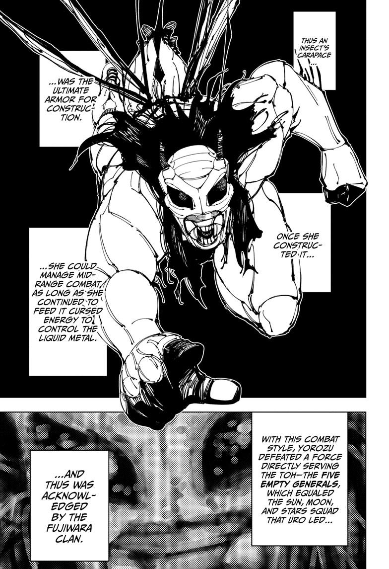 Jujutsu Kaisen Manga Chapter 218 page 4 - Bath, Part 3 scene