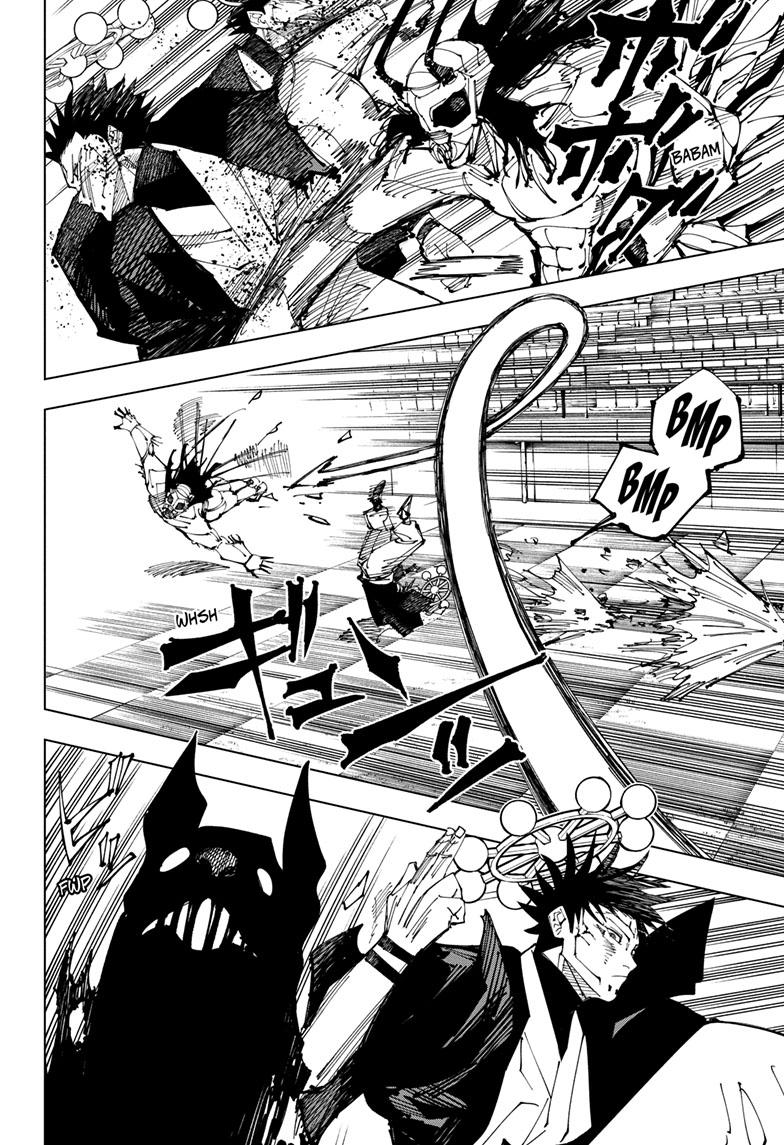 Jujutsu Kaisen Manga Chapter 218 page 5 - Bath, Part 3 scene