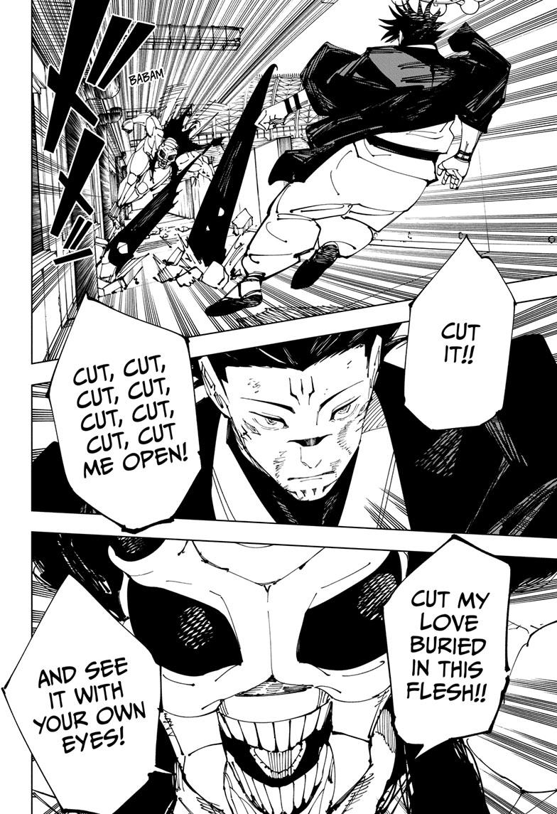 Jujutsu Kaisen Manga Chapter 218 page 7 - Bath, Part 3 scene