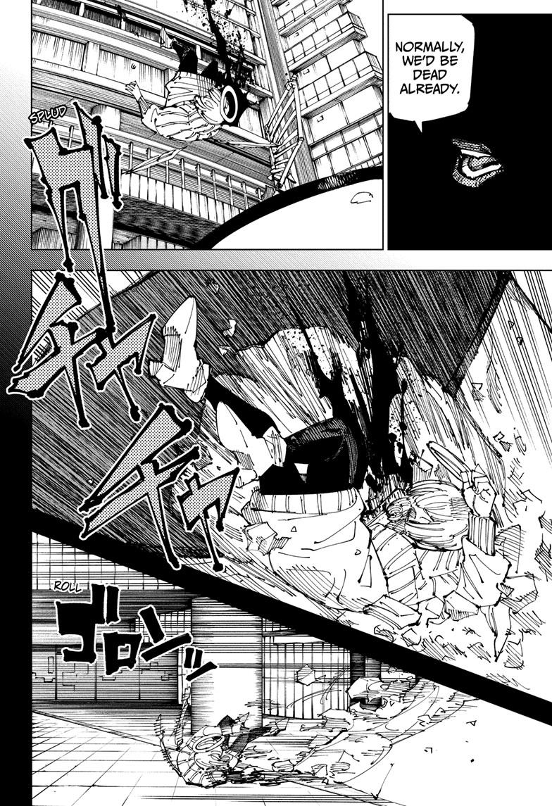 Jujutsu Kaisen Manga Chapter 220 page 11 - Self-Purification, Self-Constraint scene
