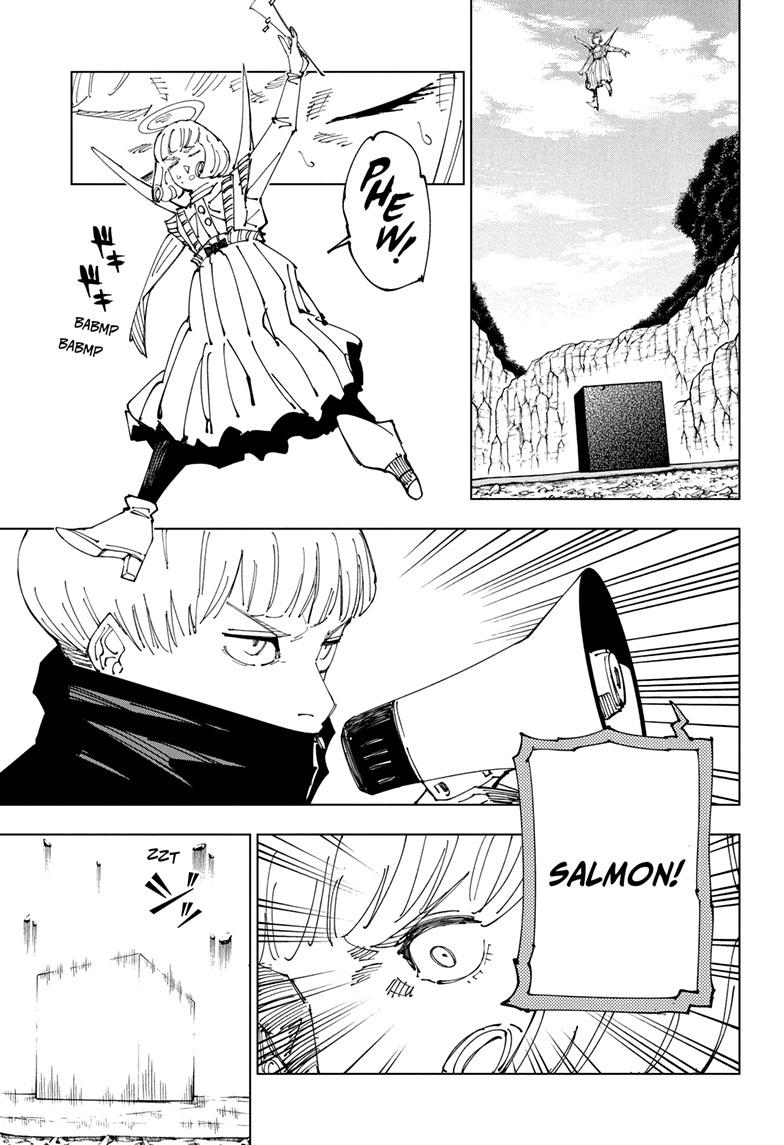 Jujutsu Kaisen Manga Chapter 221 page 6 - Gain and Loss scene
