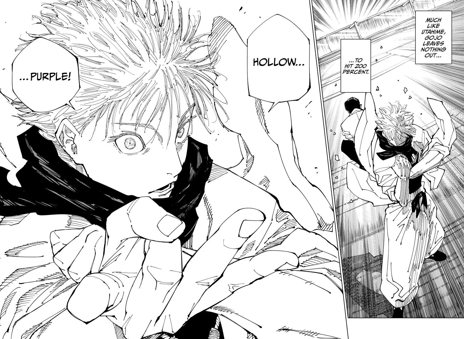 Jujutsu Kaisen Manga Chapter 223 page 13 - Inhuman Makyo Shinjuku Showdown, Part 1 scene